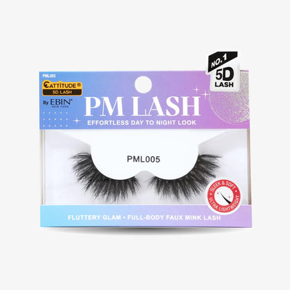 Ebin New York Cattitude 5D PM Lashes- Bold