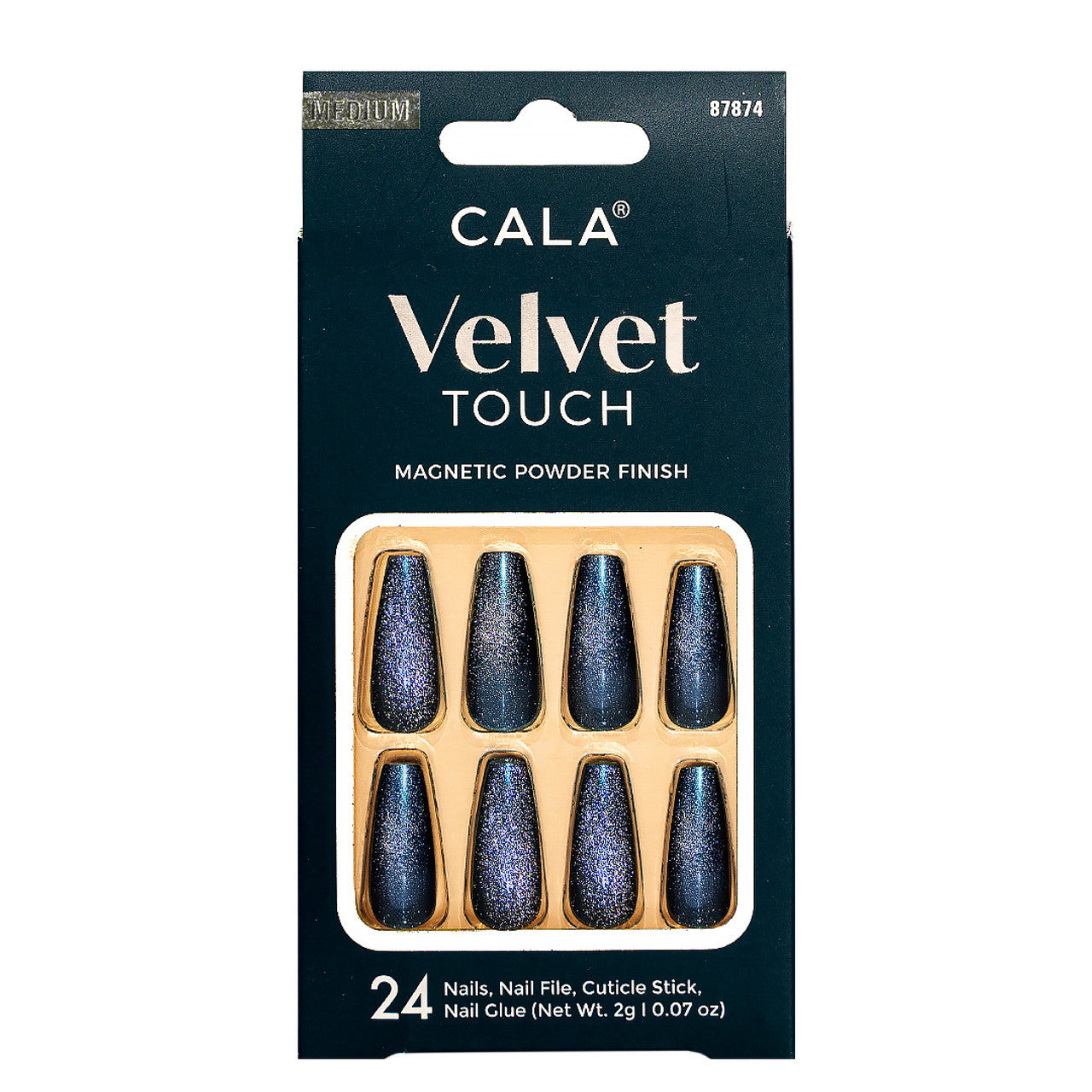 CALA Velvet Touch Coffin Nail - Green Cateye