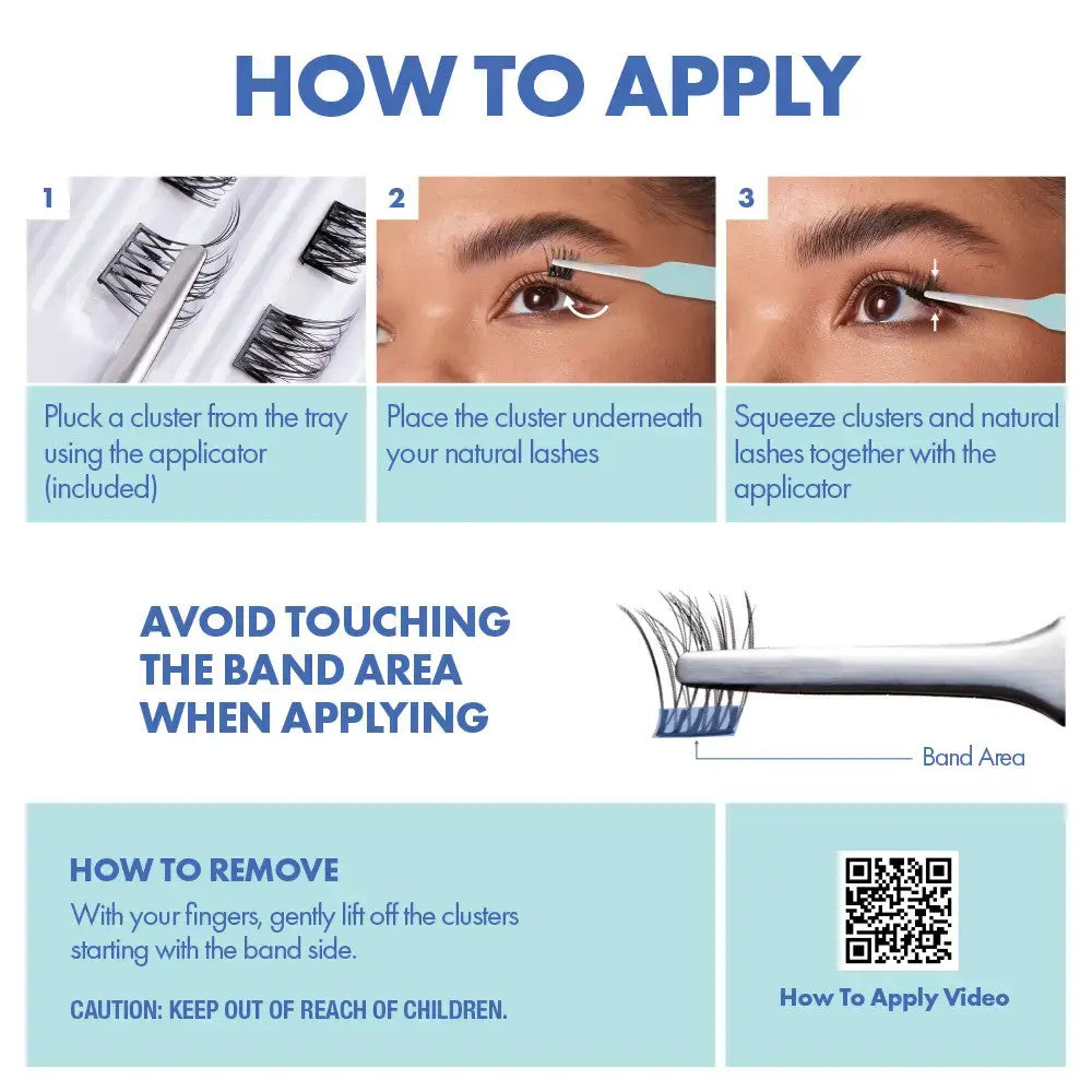 KISS i Envy Press & Go Waterproof Lash Applicator Kit