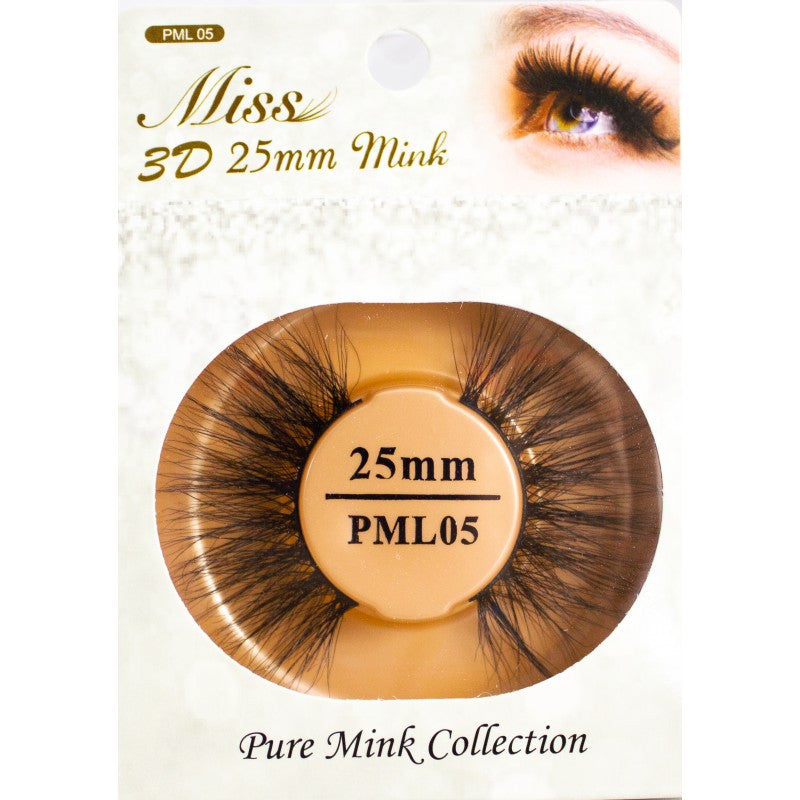 Miss 3D 25mm Mink Lashes Collection