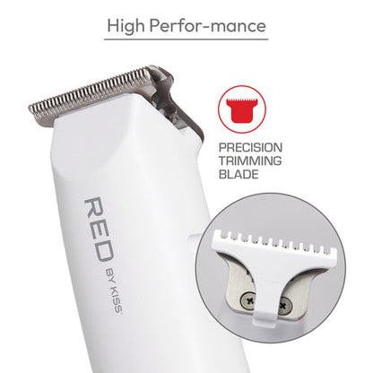 RED  Cordless Rechargeable Mini Trimmer