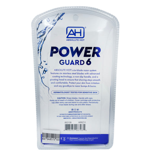 ABSOLUTE Power Guard 6 Blade Mens Razor