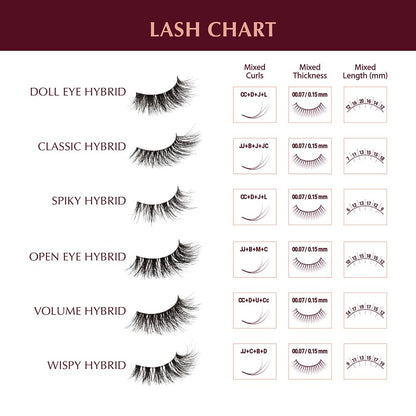 KISS i Envy Hybrid Extension Lashes
