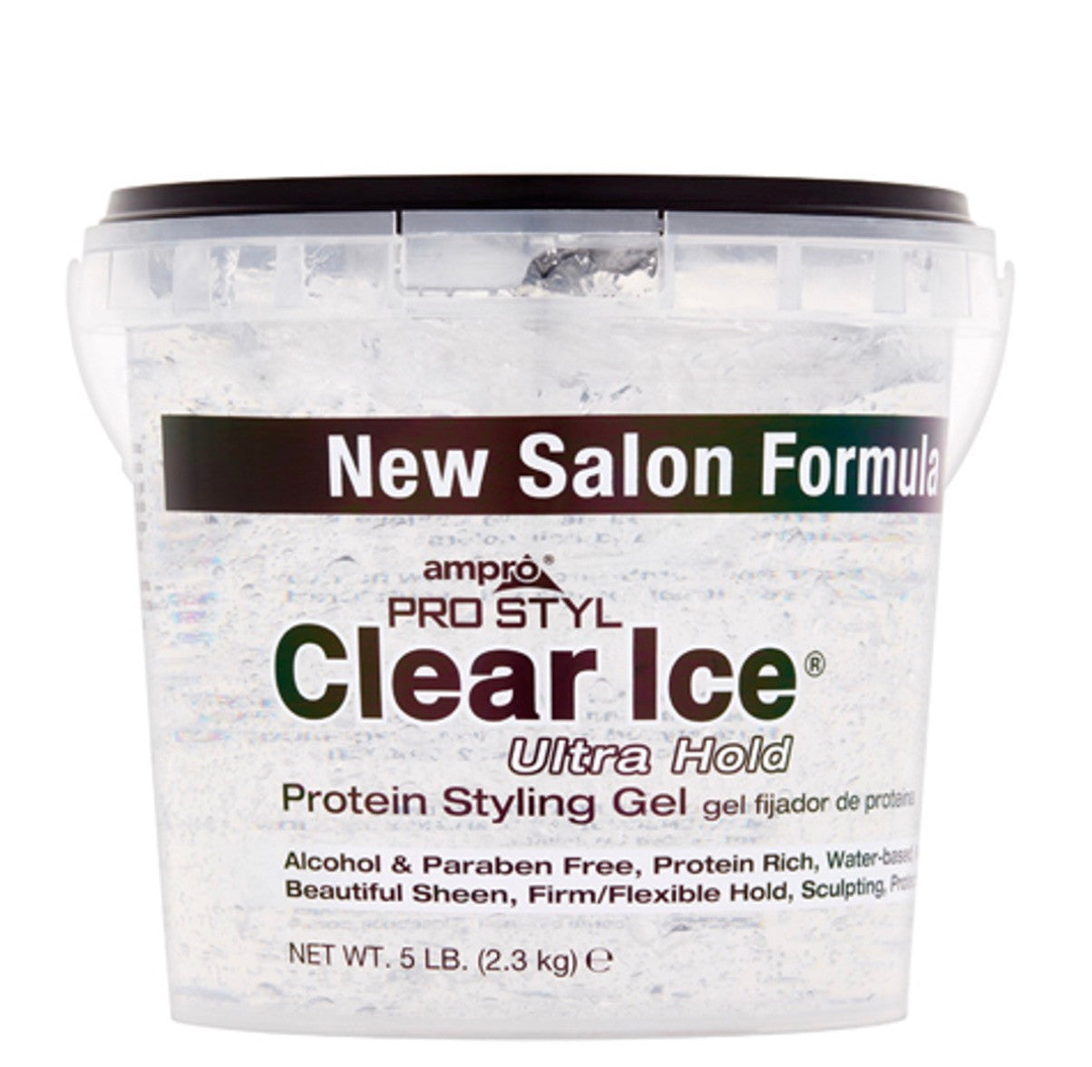 Ampro Pro Style Clear Ice Ultra Hold Protein Styling Gel - Ultra Hold