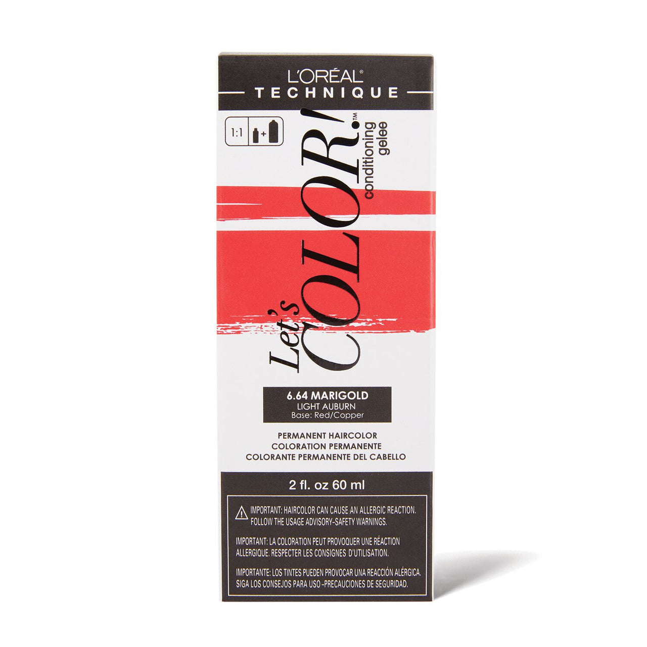 L'OREAL Let's COLOR! Conditioning Gelee Permanent Haircolor