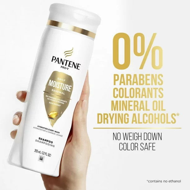 PANTENE Pro-V Curl Daily Moisture Renewal Shampoo (10.4 oz)