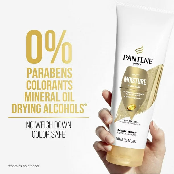 PANTENE Pro-V Curl Daily Moisture Renewal Conditioner (10.4 oz)