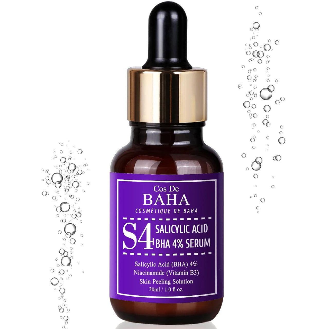 Cos De BAHA S4 Salicylic Acid BHA 4% Serum (1oz)