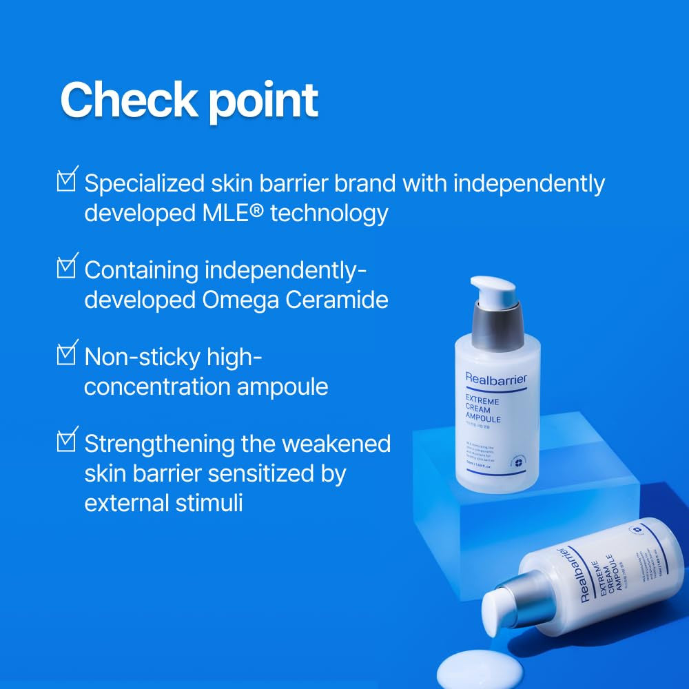 REAL BARRIER Extreme Cream Ampoule (1.96oz)