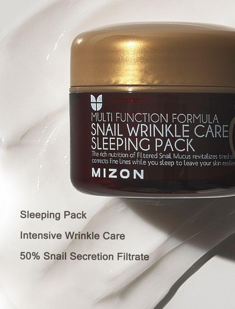 [MIZON] Snail Wrinkle Care Sleeping Pack (2.7 oz)