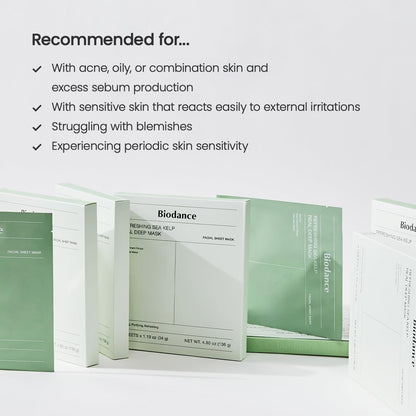 BIODANCE  Refreshing Sea Kelp Real Deep Mask (1 Sheet)