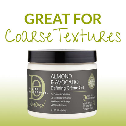 Design Essentials Almond & Avocado Defining Creme Gel (16 oz)