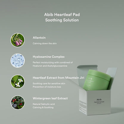 [Abib] Heartleaf Spot Pad Calming Touch (80 Pads)