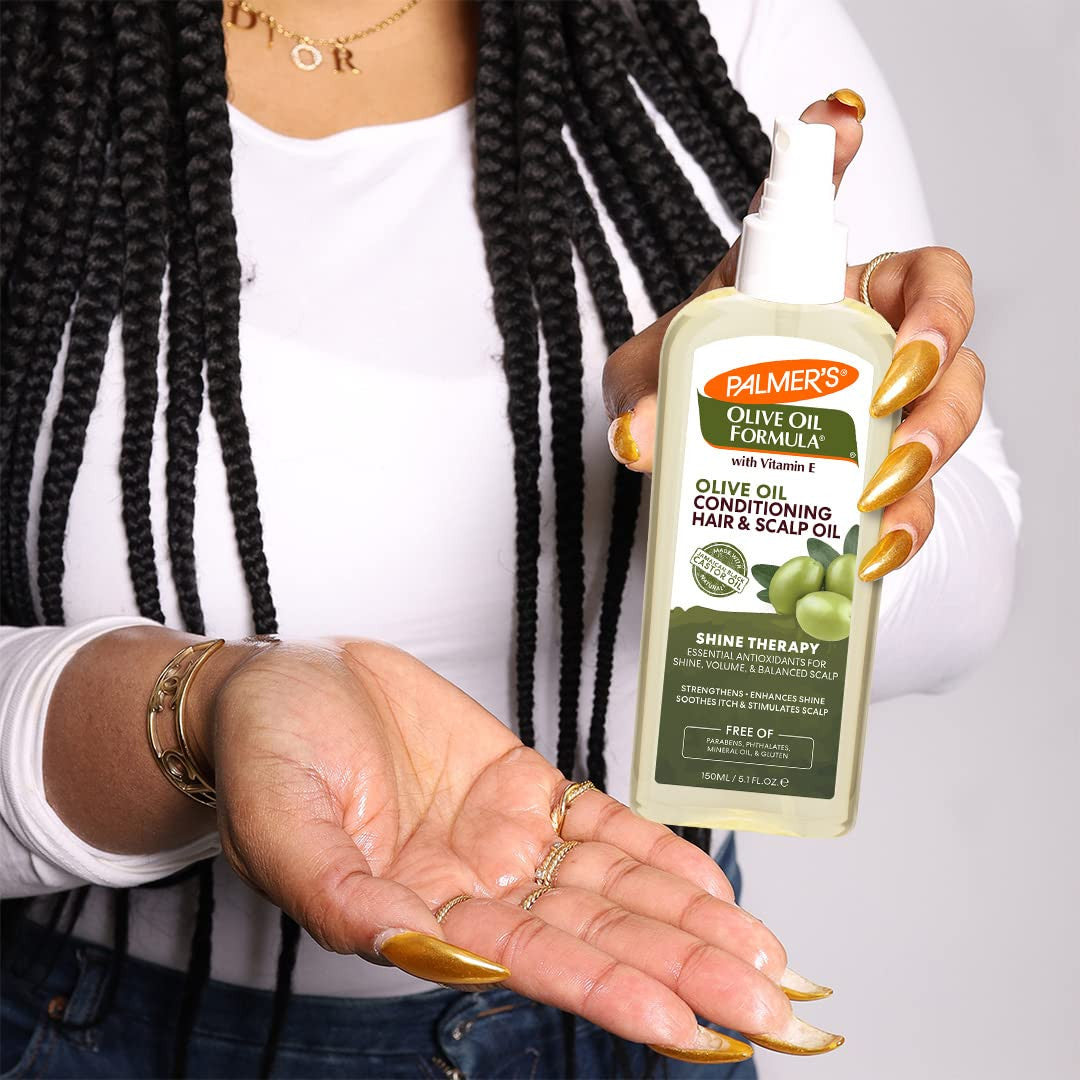 Palmer's Olive Oil Formula Shine Therapy Hair & Scalp Oil (5.1 oz)