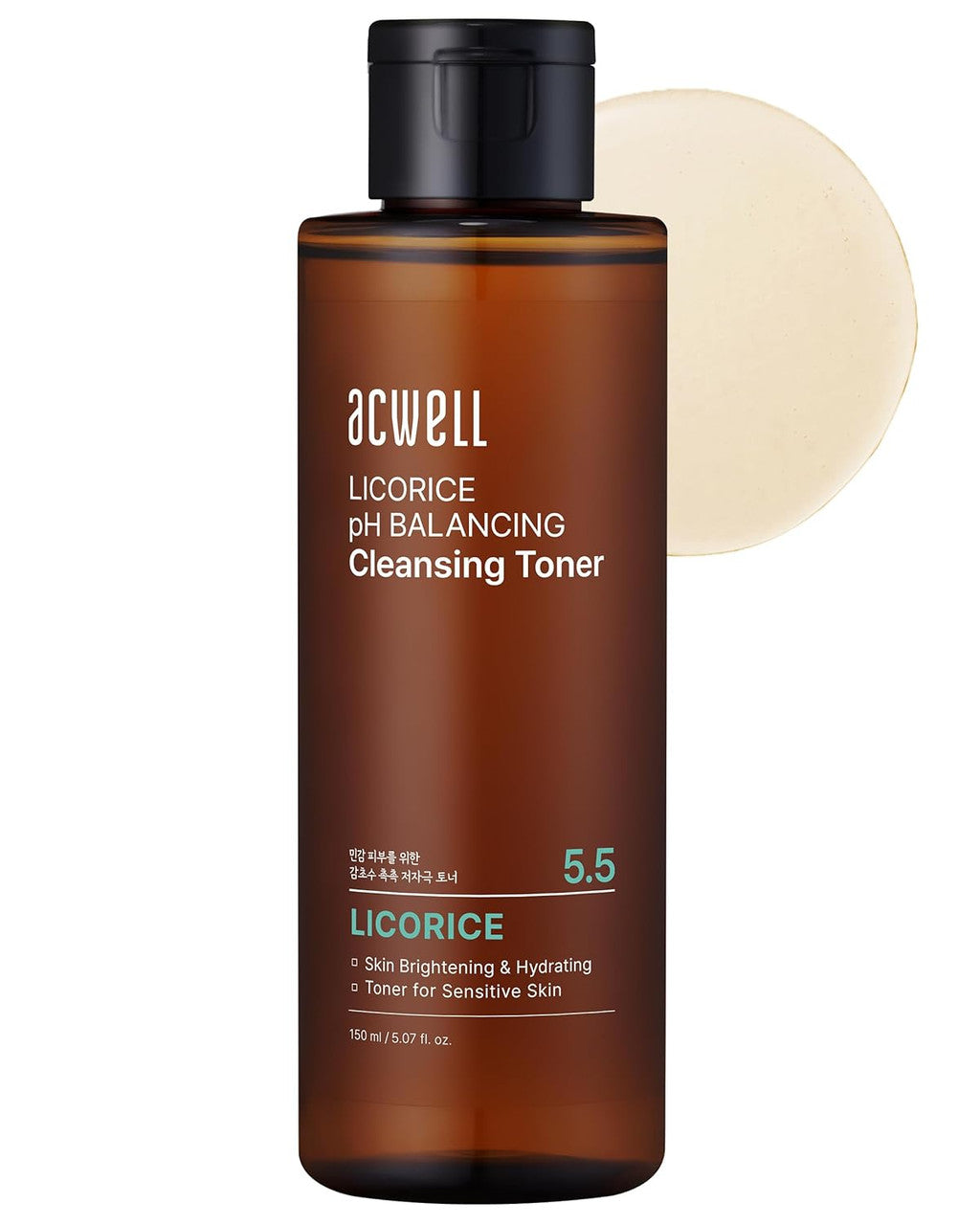 ACWELL Licorice pH Balancing Cleansing Toner (5.07 oz)