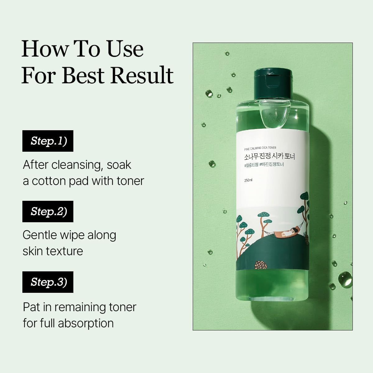 ROUND LAB Pine Calming CICA Toner (8.45oz)