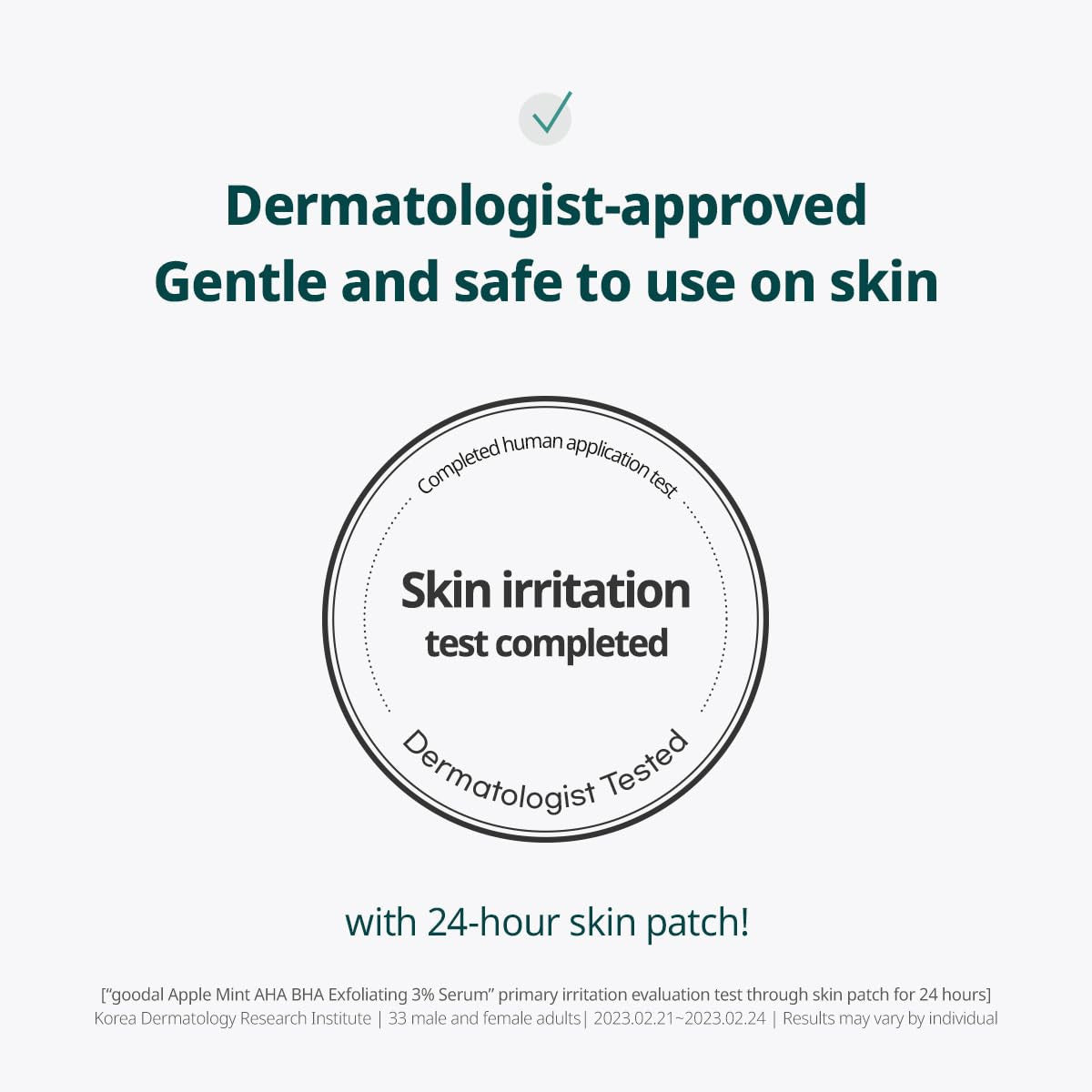 GOODAL Apple Mint AHA BHA Exfoliating Serum (1.69oz)