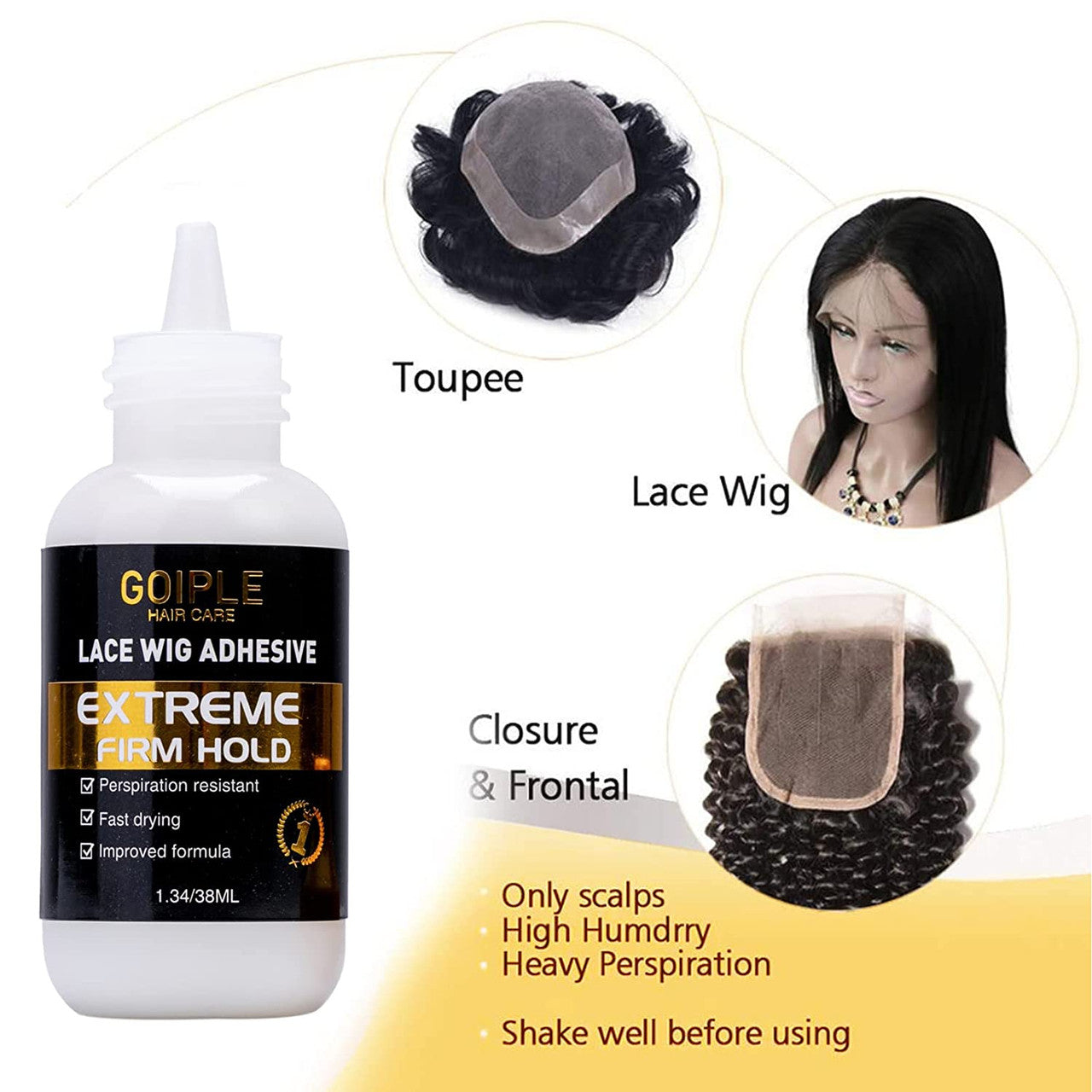Goiple Lace Wig Adhesive Extreme Firm Hold