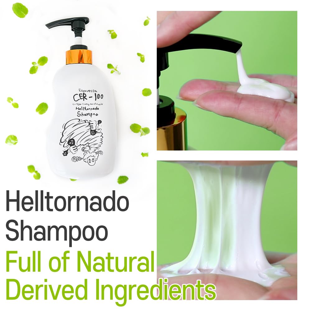 Elizavecca CER-100 Collagen Coating Hair Tornado Shampoo (16.9oz)