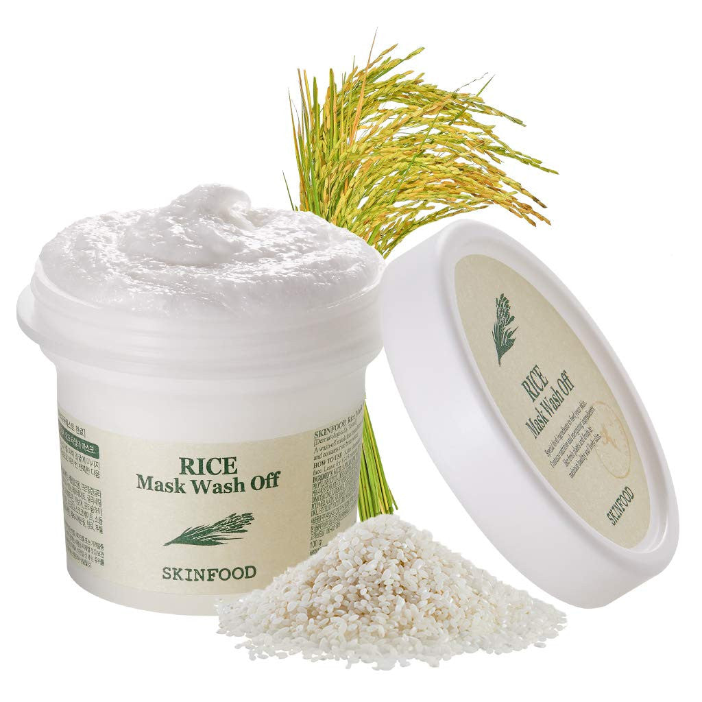 [SKINFOOD] Rice Mask Wash Off (4.23 oz)