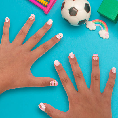 KISS Gold Finger Little Diva Sticker Nails – Crystal Persuasion