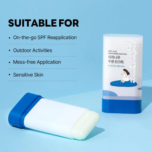 ROUND LAB Birch Juice Moisturizing Sun Stick SPF 50 (OTC)