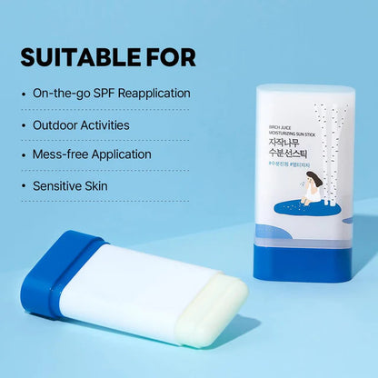 ROUND LAB Birch Juice Moisturizing Sun Stick SPF 50 (OTC)