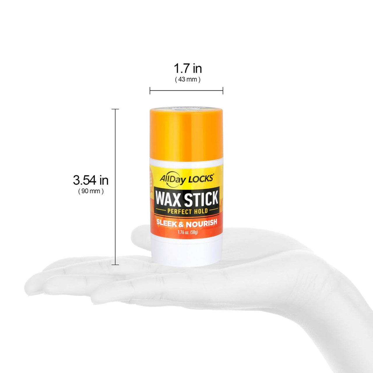 AllDay Locks Hair Wax Stick (1.76oz)