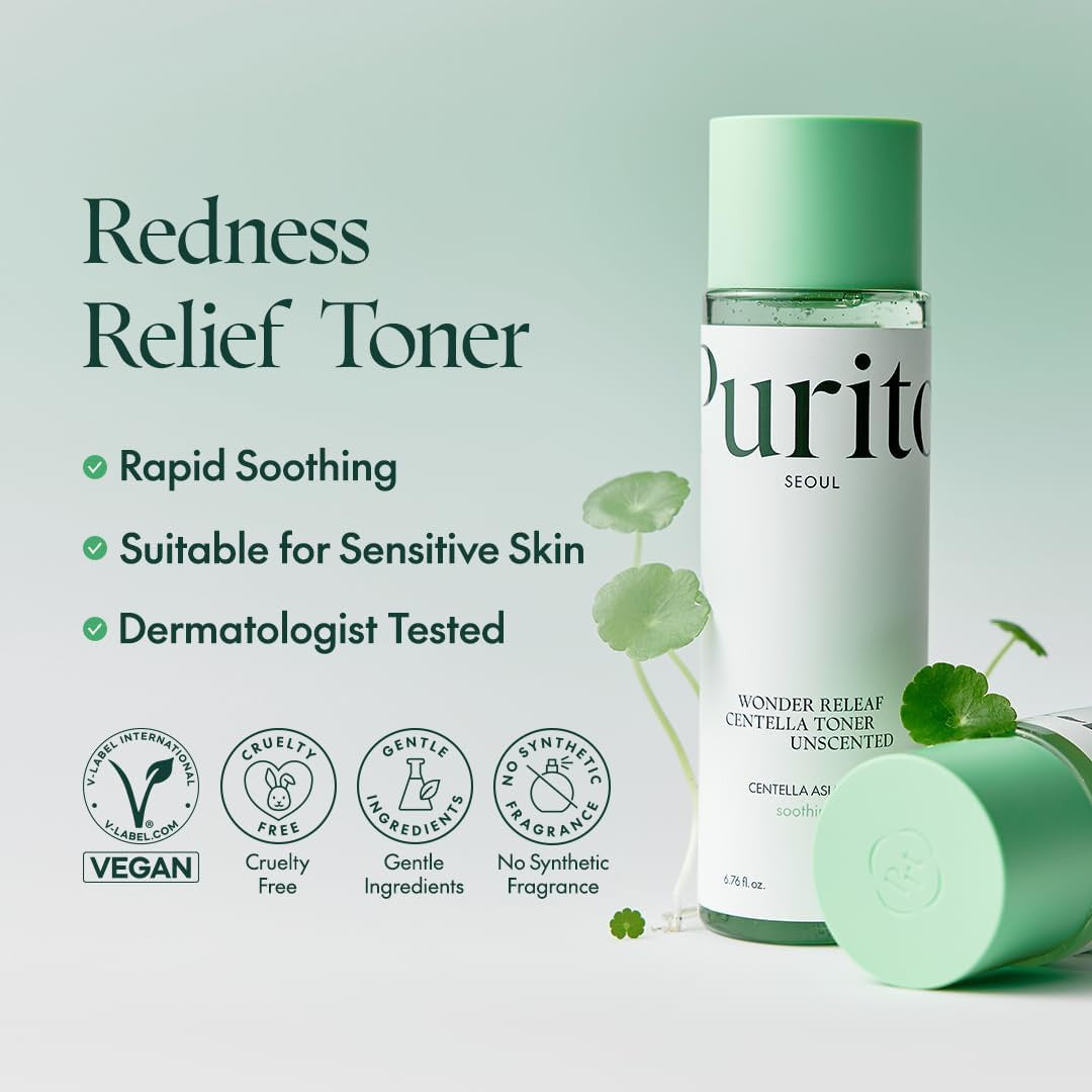 PURITO Seoul Wonder Relief Centella Toner (6.76 oz)