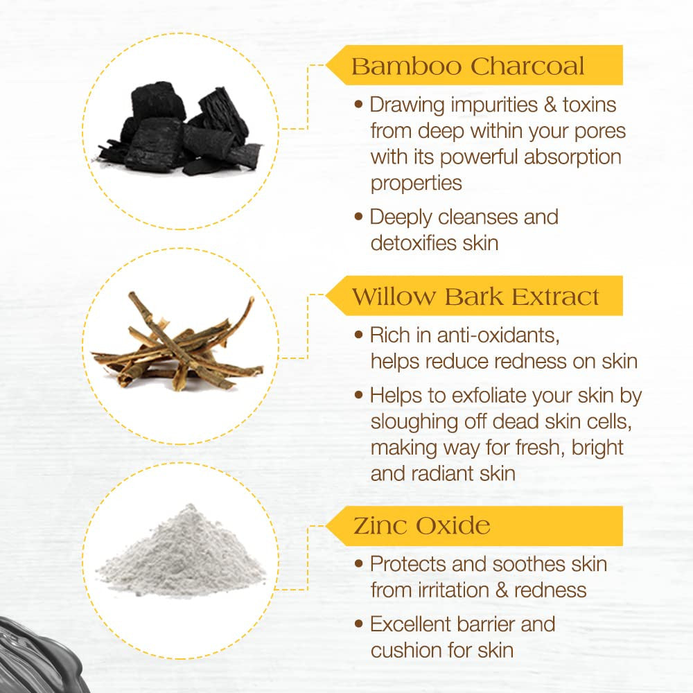 GiGi Charcoal Detox Facial Wax (13oz)