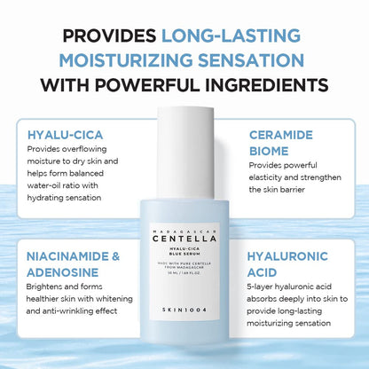 [SKIN1004] Madagascar Centella Hyalu-CICA Blue Serum