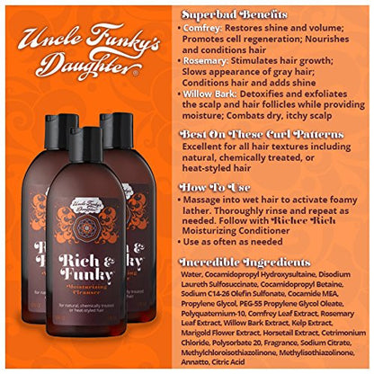 Uncle Funky's Daughter Rich & Funky Moisturizing Cleanser (8 oz)