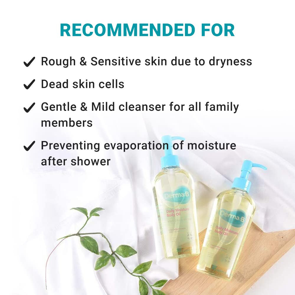 Derma B Daily Moisture Body Oil