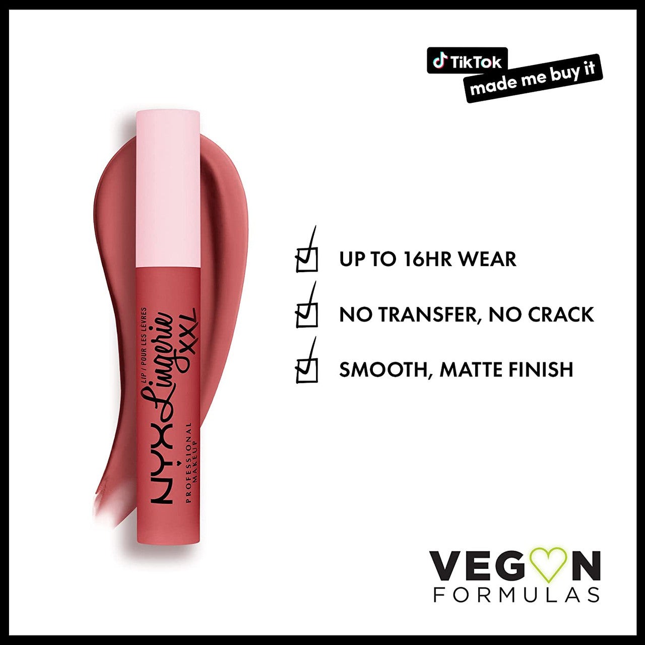 NYX Lip Lingerie XXL Long-Lasting Matte Liquid Lipstick