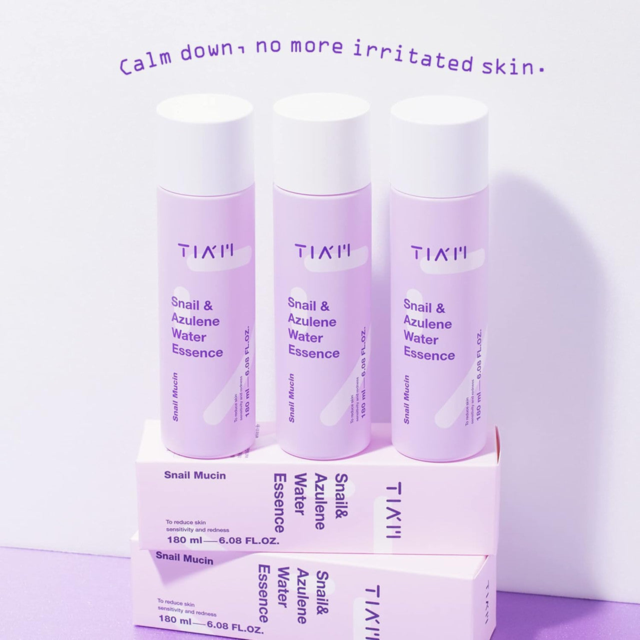 TIAM Snail & Azulene Water Essence (6.1 oz)