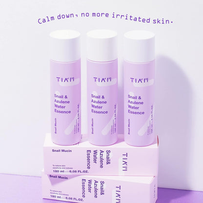 TIAM Snail & Azulene Water Essence (6.1 oz)