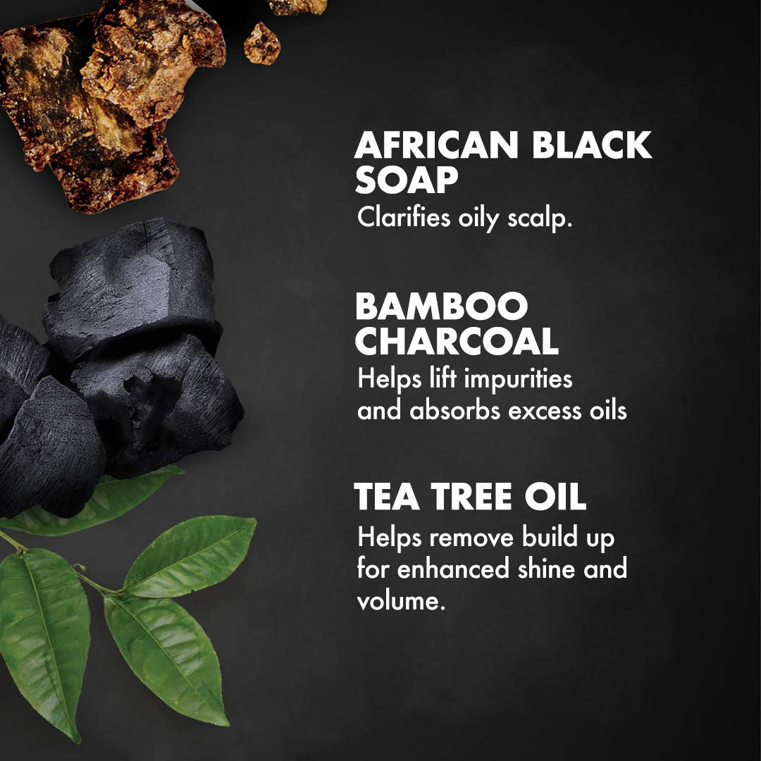 Shea Moisture African Black Soap Bamboo Charcoal Balancing Conditioner