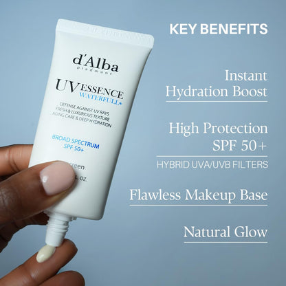 DALBA Piedmont White Truffle Waterfull Essence Sunscreen SPF 50+ (1.69oz)