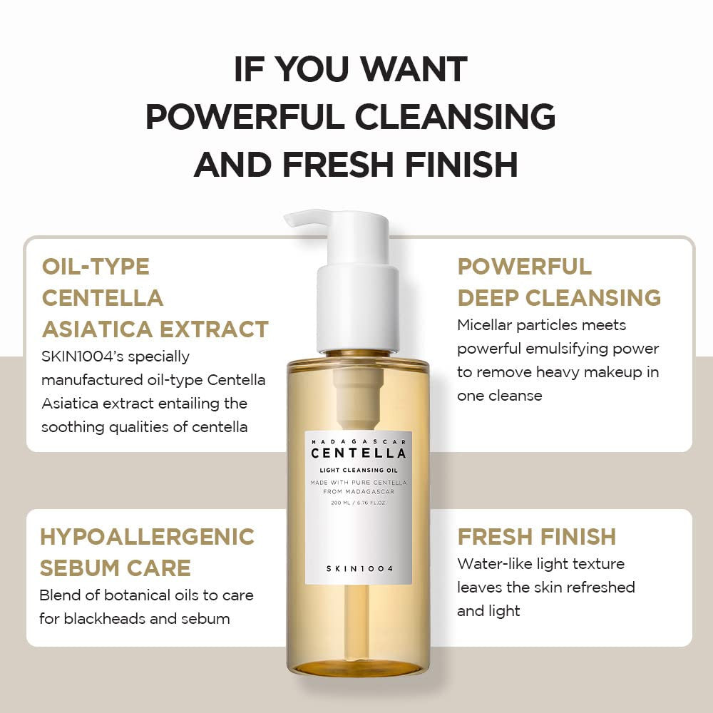 [SKIN1004] Madagascar Centella Light Cleansing Oil