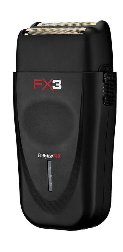 BaBylissPRO FX3 Professional High Speed Foil Shaver (Black)