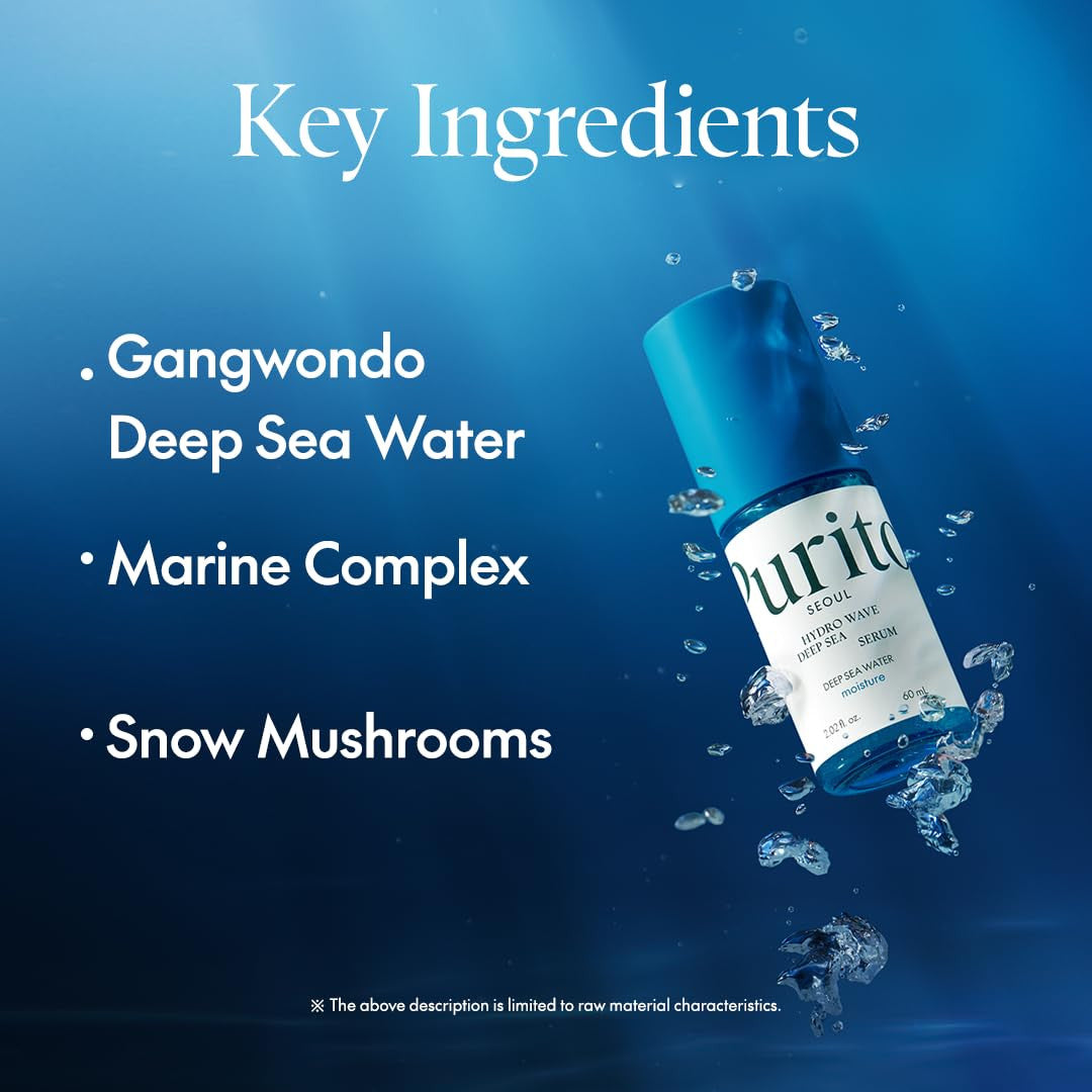 PURITO Hydro Wave Deep Sea Serum (2.02oz)