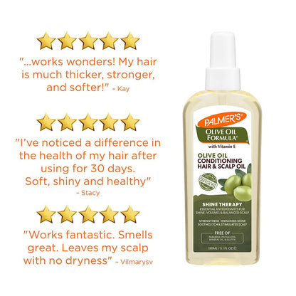 Palmer's Olive Oil Formula Shine Therapy Hair & Scalp Oil (5.1 oz)