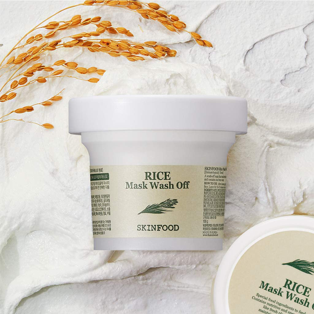 [SKINFOOD] Rice Mask Wash Off (4.23 oz)
