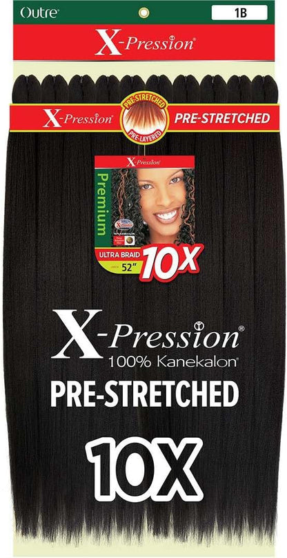 OUTRE 10X X-Pression Pre-Stretched Braid 52"