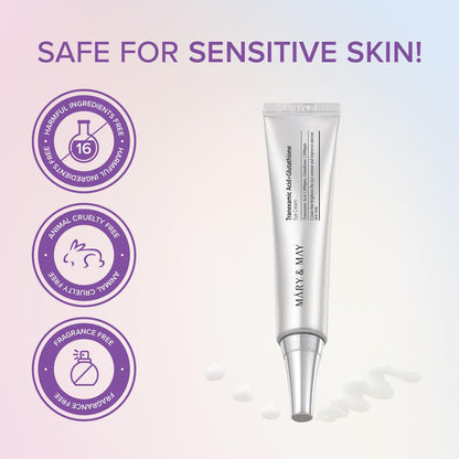 MARY & MAY Tranexamic Acid + Glutathione Eye Cream (Mini)
