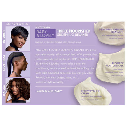 Dark and Lovely Healthy Gloss 5 Moisturizing No-Lye Relaxer [Regular]