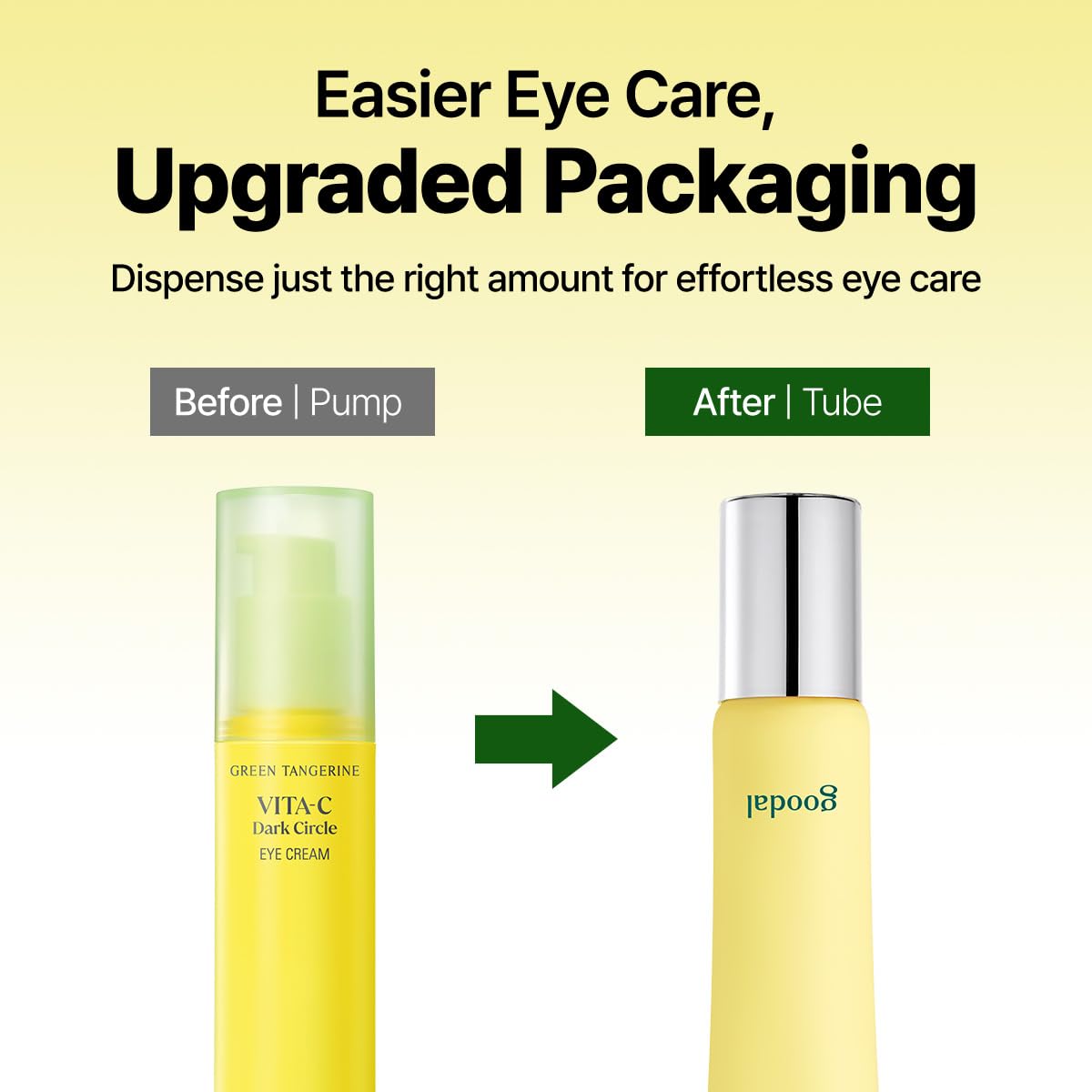 GOODAL Green Tangerine Vita-C Dark Spot Care Eye Cream (1.01oz)
