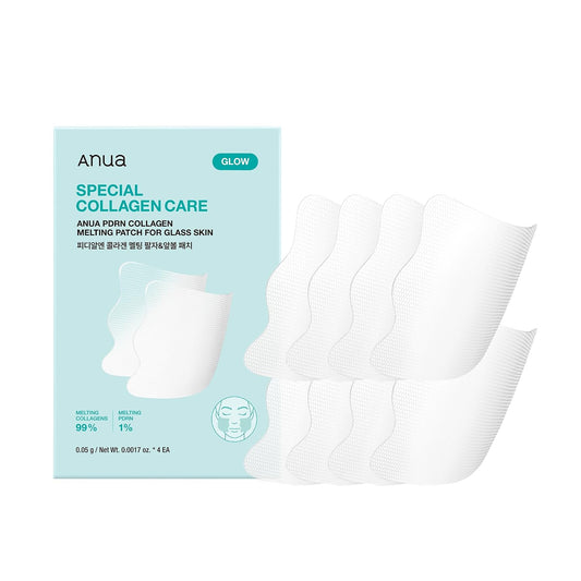 Anua PDRN Collagen Melting Patch For Glass Skin (4PCS)