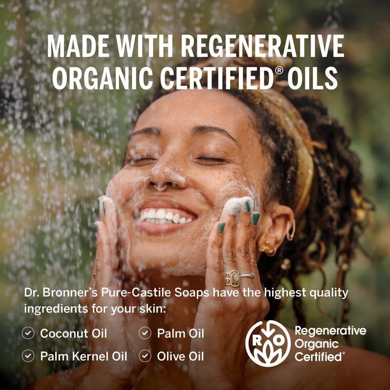Dr. Bronner's Organic Pure Castile Liquid Soap