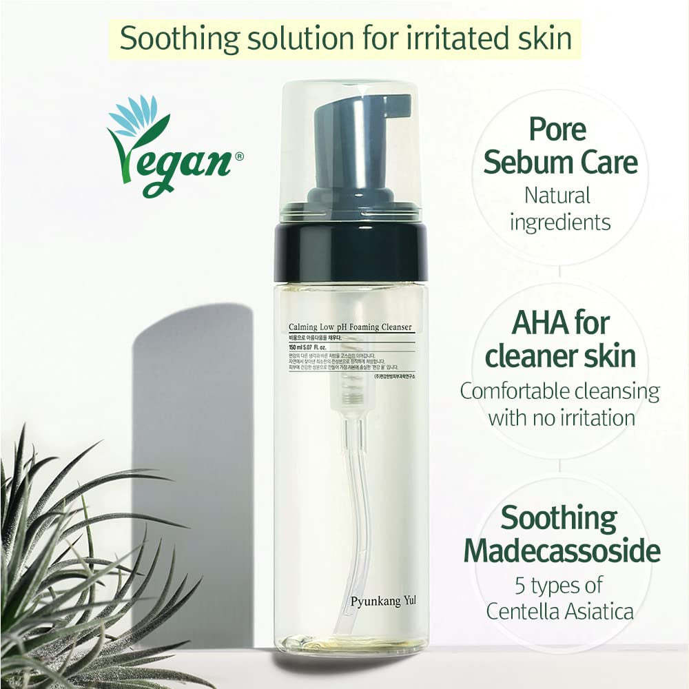 [PYUNKANG YUL] Calming Low pH Foaming Cleanser (5.07 oz)